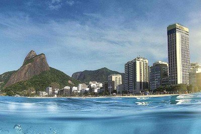 Local do futuro Four Seasos no Brasil, o Hotel Marina, no bairro do Leblon, está fechado desde 2017 -  (crédito: TripAdvisor)