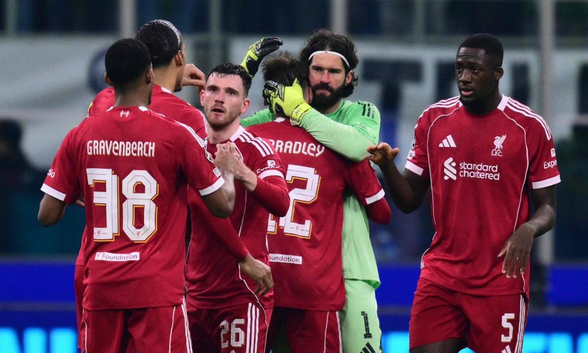 Liverpool vence a Inter de Milão e entra no G8 da Liga dos Campeões - No Ataque Internacional