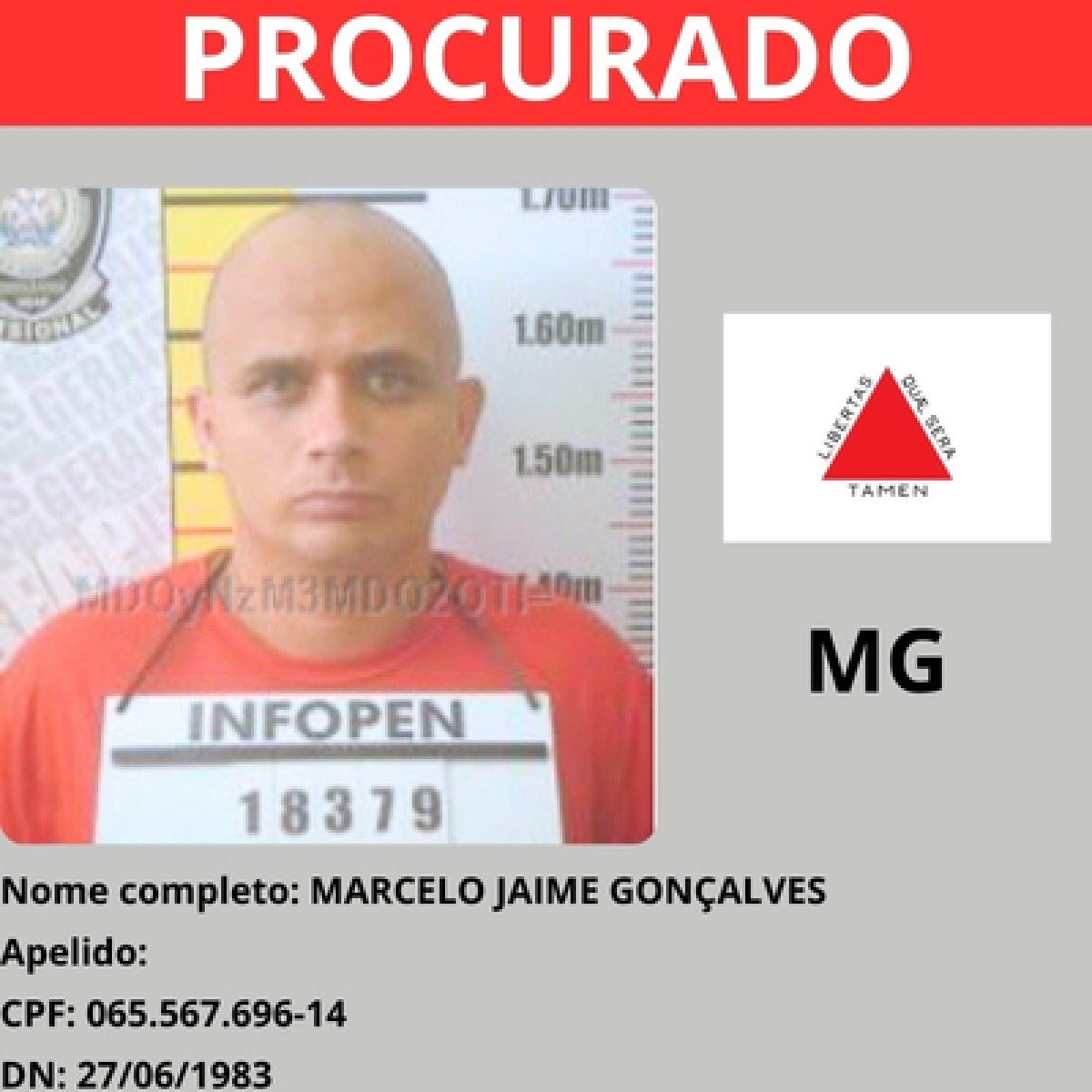 Marcelo Jaime Gonçalves, vulgo Pisca Pisca CV