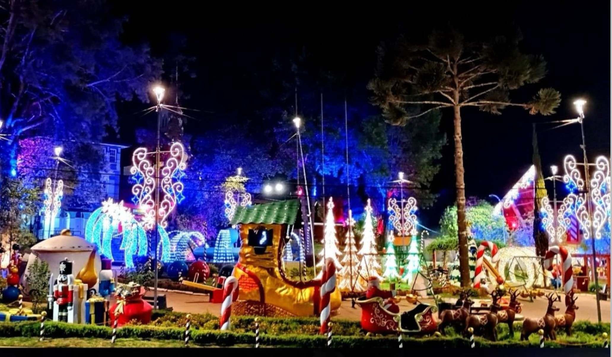 A praça da Bandeira, em Vila Abernéssia, também vai ganhar novos elementos e temáticas 