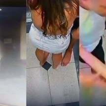 Imagens mostram mulher sendo agredida antes de cair de 10º andar em SP - Reprodução/Redes Sociais