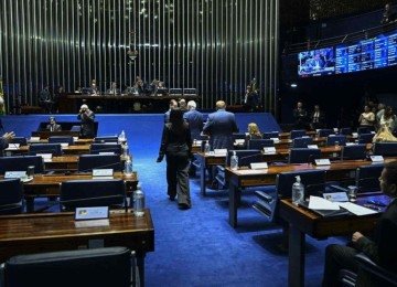 Tributação de bets, fintechs e bancos terá que passar pelo plenário do Senado -  (crédito: Platobr Politica)