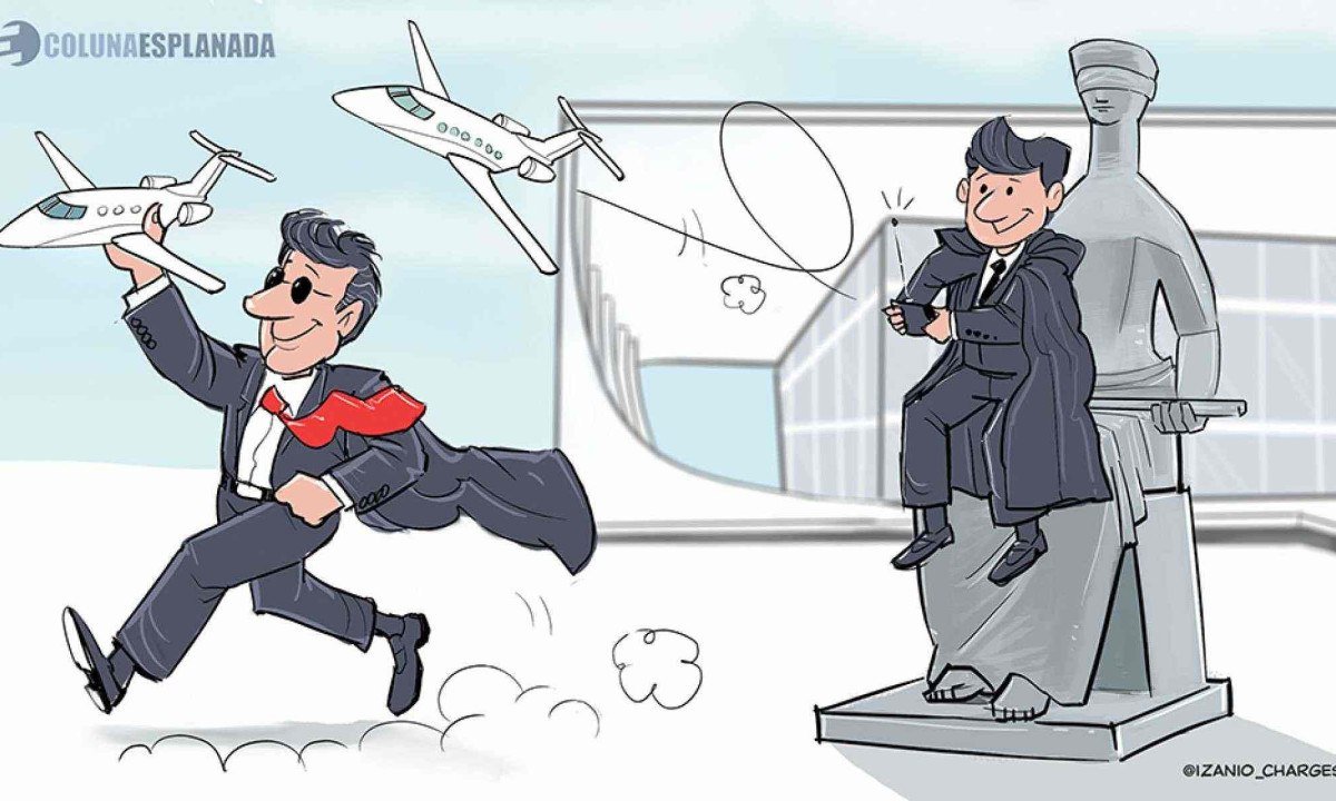 Charge por @izanio_charges -  (crédito: @izanio_charges)