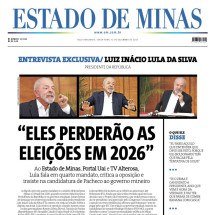 Estado de Minas - (crédito: Capa do Estado de Minas)