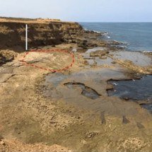 Cientistas encontram pegadas de 90 mil anos de seres humanos na África - M. Sedrati et al, Scientific Reports, 2024 (CC BY 4.0)