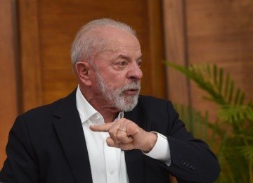 Presidente Lula concede entrevista exclusiva ao jornal Estado de Minas, à TV Alterosa e ao Portal Uai, veículos do Diários Associados Minas -  (crédito: Gladyston Rodrigues/EM/DA Press)