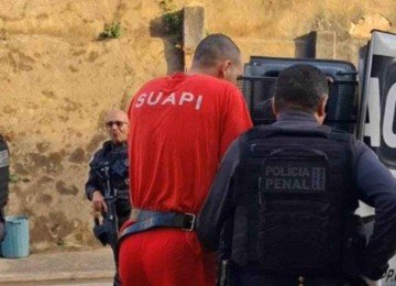 Operação transfere líderes de facções criminosas de presídios em Minas -  (crédito: Depen-MG/Divulgação)