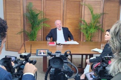 Presidente Lula volta a Minas e se prepara para entrevista exclusiva aos Diários Associados, em 11/12/25 -  (crédito: Gladyston Rodrigues/EM/DA Press)