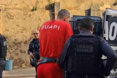 Operação transfere líderes de facções criminosas de presídios em Minas -  (crédito: Depen-MG/Divulgação)