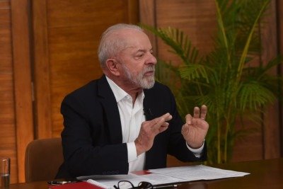Lula falou sobre pena de Bolsonaro em entrevista ao EM Minas -  (crédito: Gladyston Rodrigues/EM/D.A. Press)