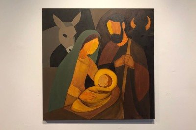 As releituras tentam ampliar a visão sobre o presépio para além da representação religiosa. Segundo os curadores, essa tradição se reinventa a cada nova interpretação, seja nas mãos de quem cria ou no olhar de quem visita. -  (crédito: Zanne Neiva/Divulgação)