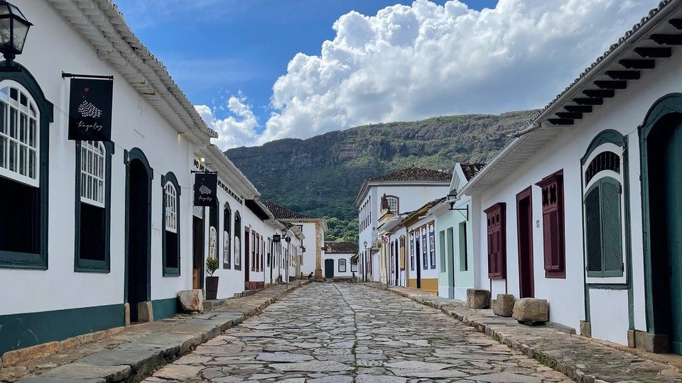 A cidade de Tiradentes, MG, tem a atmosfera de época, cenário ideal para novelas -  (crédito: Yaya Souza)