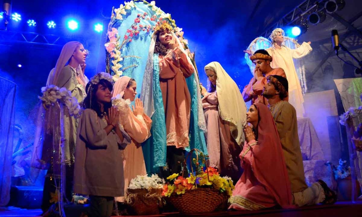 Auto de Natal é tradição que se repete a cada ano nas cidades brasileiras - (crédito: Reprodução)