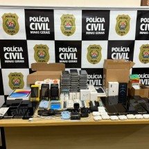 BH: um furto de celular a cada 20 minutos; MP mapeia shoppings de ilegais - Divulgação/PCMG