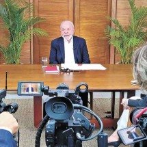 'Eu disse para o Pacheco: ‘cara, eu tô te pedindo para você me ajudar a ganhar as eleições para o presidente da República’. Ele relutou, relutou, relutou, mas ele pensa que eu desisti, eu não desisti. Eu não desisti. Nós temos todo o tempo do mundo ainda' -  (crédito:  Gladyston Rodrigues/EM/D.A Press)