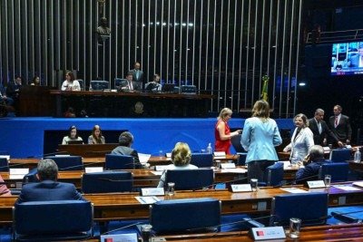 PL orienta senadores a não proporem emendas no projeto da dosimetria -  (crédito: Platobr Politica)