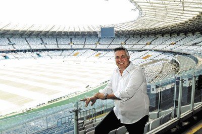 'Nenhum lugar de BH foi cenário para tantas emoções coletivas quanto o Mineirão', diz Álvaro Damião, prefeito de BH -  (crédito: JAIR AMARAL/EM/D.A PRESS)