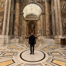 Chris Pratt explora túmulo de São Pedro em documentário do Vaticano - Reprodução Instagram /@prattprattpratt