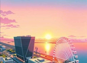 A Roda-Gigante é um brinquedo que, além de ser tradicional em parques de diversão, também tornou-se ponto turístico em várias cidades pelo mundo.  -  (crédito: Reprodução/Instagram @rodagigante_rio)