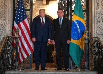 Segundo apuração da BBC News Brasil, Lula teria pedido diretamente a Trump a retirada de sanções contra Moraes -  (crédito: Reuters)