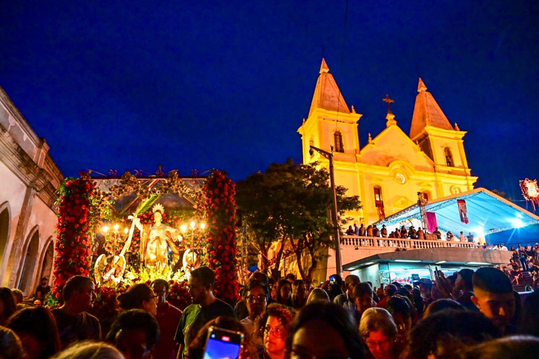 Estimativa é de 60 mil pessoas no período de jubileu, que irá até dia 21 de dezembro-Leandro Couri/EM/D.A Press