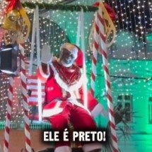 Papai Noel negro e Preto-Velho na programação de Natal emocionam público 