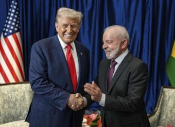 O custo da ‘benevolência’ de Trump pela liberação do casal Moraes -  (crédito: Platobr Politica)