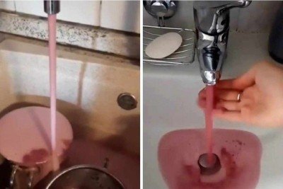 Moradores de bairro residencial da Itália deram de cara com vinho ao abrirem torneiras de casa -  (crédito: Reprodução )