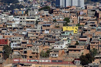 A Favela da Ventosa é um dos pontos disputado por facções criminosos em BH -  (crédito: Facebook)