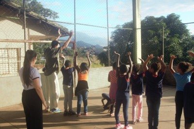 O 'É Tudo Criança' é um projeto dedicado em democratizar o acesso ao cinema para as crianças. 
 -  (crédito: Divulgação/ i8 Produções)