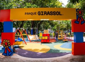 A Praça Girassol será inaugurada nesta quinta-feira (18/12)  -  (crédito: Ativa Inclusão / Divulgação)
