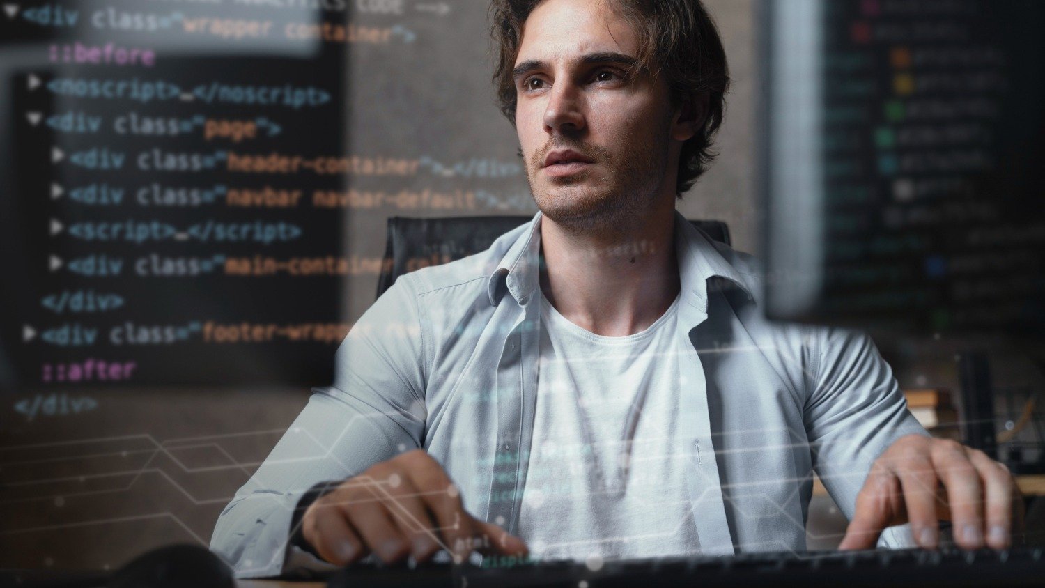 Quer trabalhar em uma startup? 5 dicas para entrar na área tech - &amp;lt;a href=&amp;quot;https://br.freepik.com/fotos-gratis/conceito-de-colagem-de-html-e-css-com-pessoa_36295454.htm#fromView=search&amp;amp;page=1&amp;amp;position=1&amp;amp;uuid=a39cb884-4e4b-4a6c-9a14-9cf02be70b8f&amp;amp;query=analista+de+sistemas&amp;quot;&amp;gt;Imagem de freepik&amp;lt;/a&amp;gt;