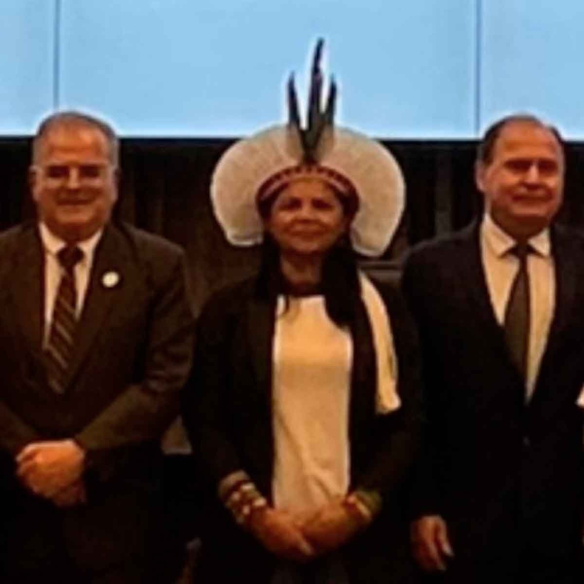 Desembargadores Rog&eacute;rio Medeiros (TJMG) e Vallisney Oliveira (Presidente do TRF6)