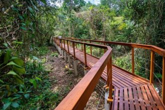 Superagui inaugura sua primeira trilha estruturada após 36 anos