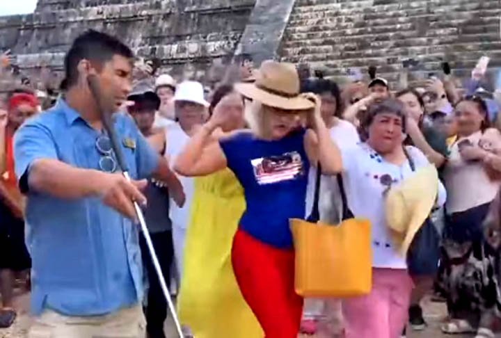 Turistas que fizeram vergonha em locais por onde passaram - Reprodução do TIK TOK