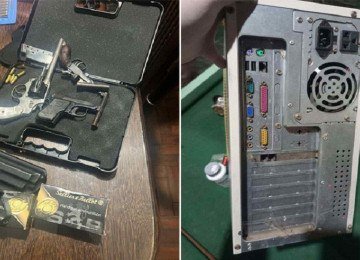 No total, a servidora desviou 200 armas que deveriam estar no depósito da 1ª DP do Barreiro -  (crédito: PCMG)