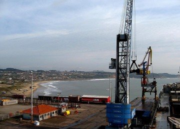 Vista geral do Porto de Imbituba, em Santa Catarina -  (crédito: canoafurada/flickr/wikipedia)