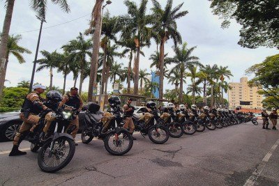 Nas ruas, em todo o estado, serão 1.400 policiais no combate ao Rolezinho do Grau -  (crédito: Jair Amaral/EM/D. A. Press)