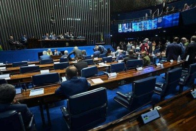 Plen&aacute;rio do Senado  -  (crédito: platobrpolitica)
