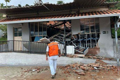 Itabira (MG) decreta situação de emergência devido a chuvas intensas -  (crédito: Divulgação/Prefeitura de Itabira)