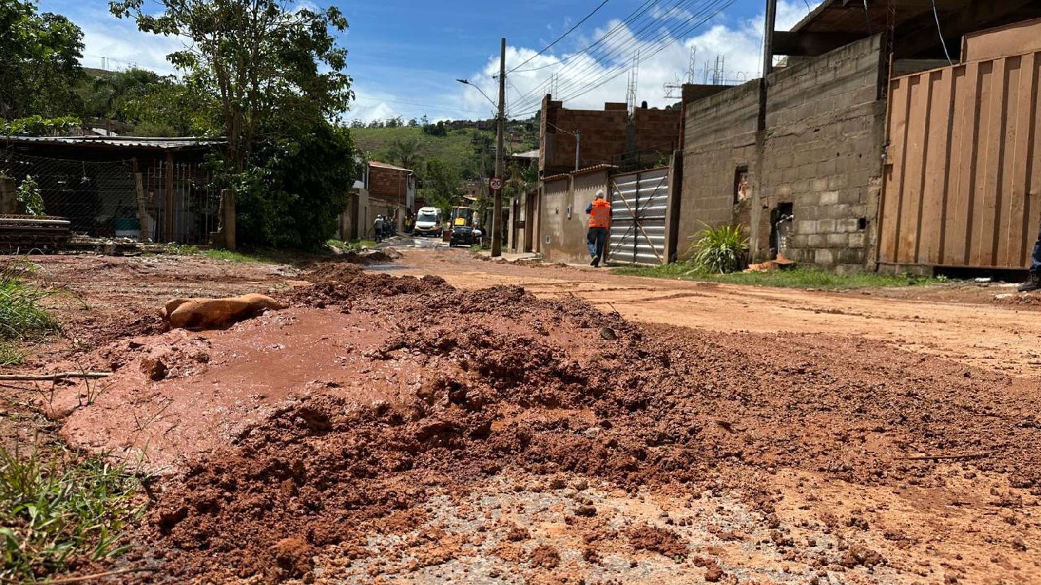 Chuva causa estragos em Itabira (MG)