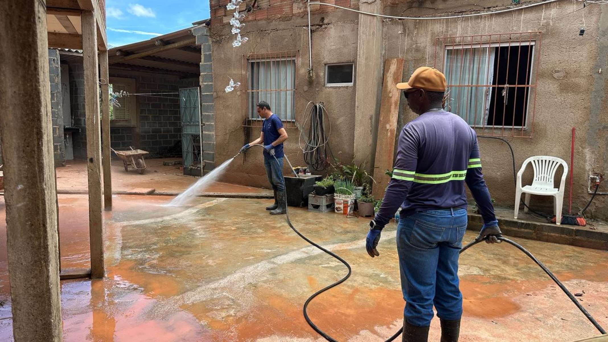 Chuva causa estragos em Itabira (MG)