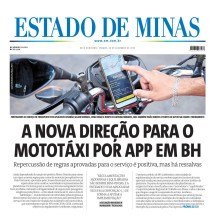 Capa impressa do Estado de Minas de 20/12/2025