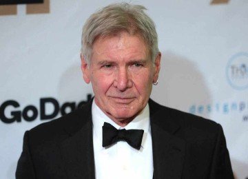 Harrison Ford no tapete vermelho do Celebrity Fight Night XXIII no JW Marriott Desert Ridge Resort & Spa em Phoenix, Arizona, em 2017 -  (crédito:  Gage Skidmore/Flickr)