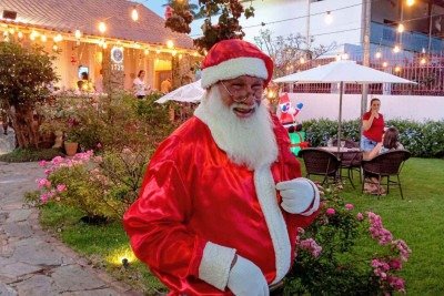 A chegada do Papai Noel, na Casa da Orla, está marcada para 18h -  (crédito: Carlos Altman/EM)