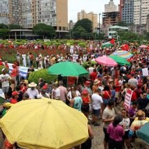 Como a esquerda está tentando recuperar espaço perdido nas ruas - Jair Amaral/EM/D.A Press