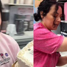 Confeiteira faz sucesso nas redes ao criar ‘bolo do ódio’ para ‘haters’ - Montagem/Reproduc?a?o/Redes Sociais