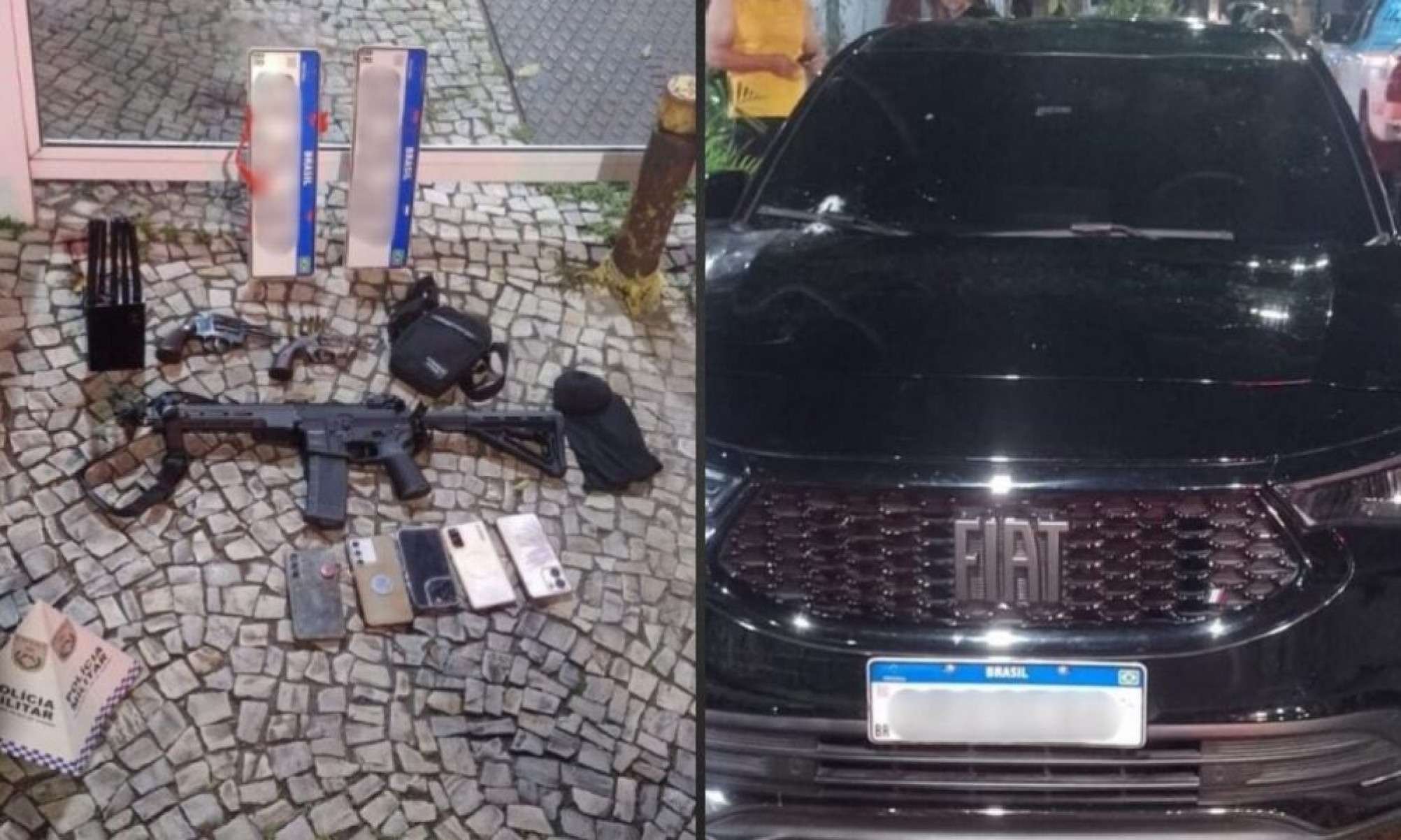 Troca de tiros após perseguição deixa um morto e cinco detidos - Tupi