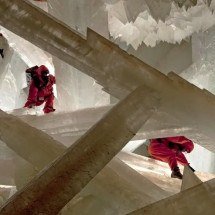 Cristais atingem 50º C em caverna mexicana e matam quem demora lá dentro - reprodução Proyecto Naica 