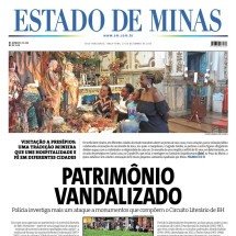 CONFIRA A CAPA DO ESTADO DE MINAS DO DIA 23/12/2025